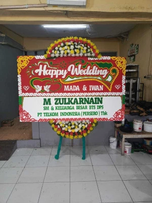 Papan Bunga di Karet Kuningan
