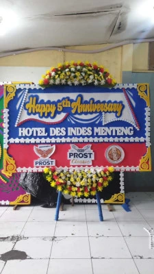 Papan Bunga di Karet Kuningan