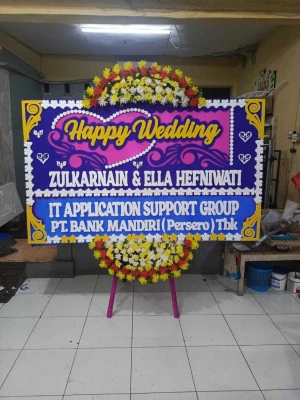 Papan Bunga di Karet Kuningan